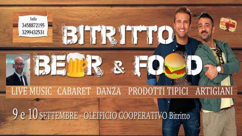 ''Bitritto Beer & Food'', Pio e Amedeo ospiti della sagra della birra e del cibo